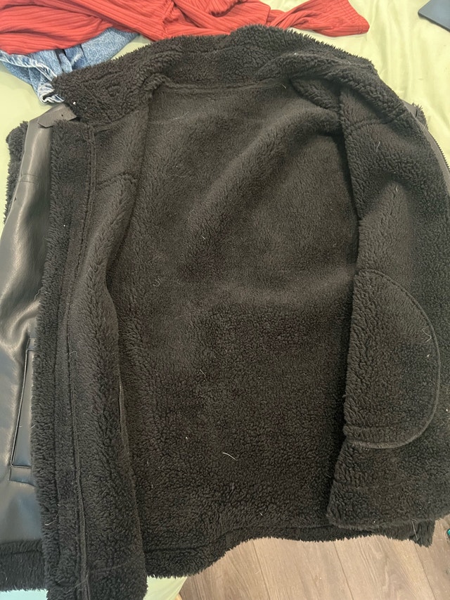 Faux Leather Vest XL - photo 2