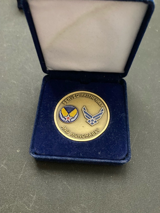 United States Air Force coin - photo 3