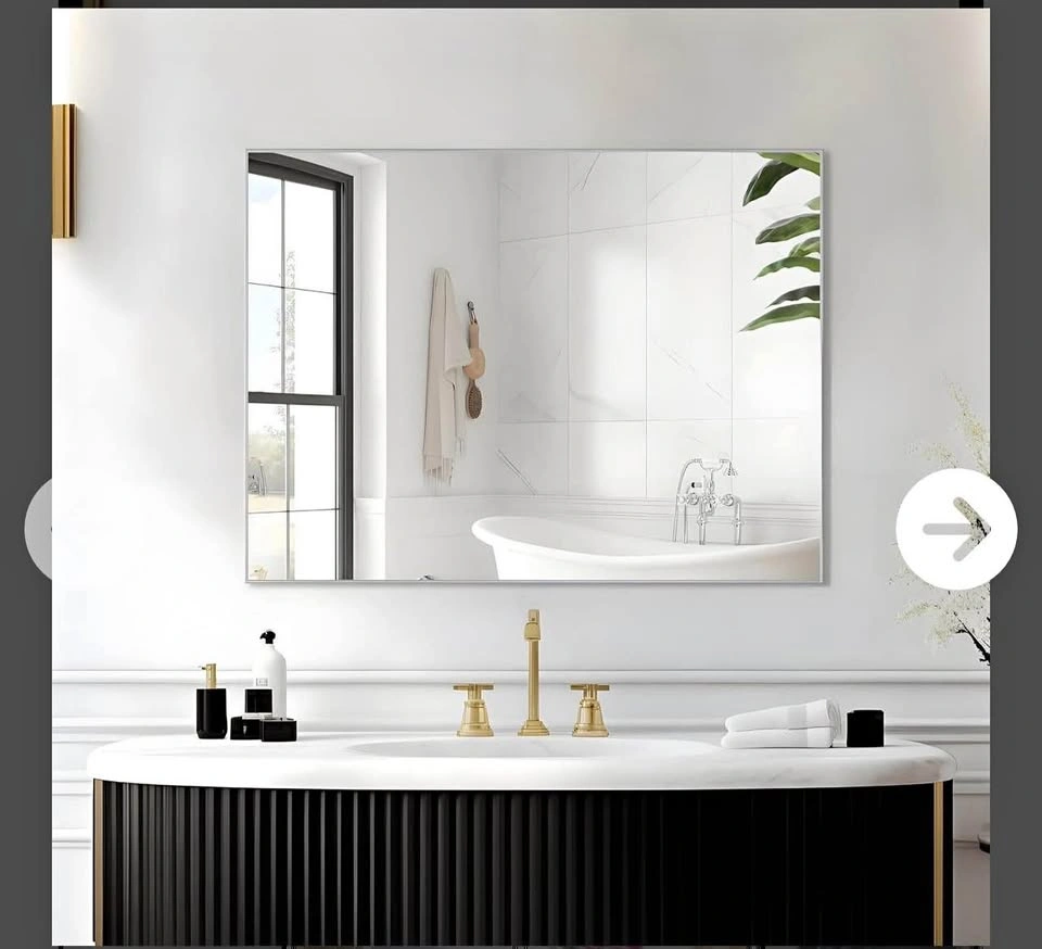 NEW- Bathroom/Wall Mirror 32 x 24 Inch