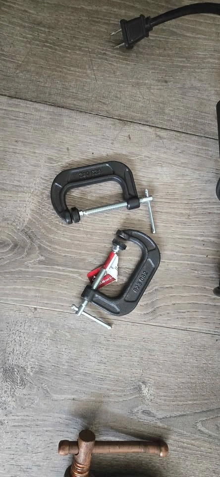 Angle Grinder, C-Clamps, and Utility Knives Set - photo 4