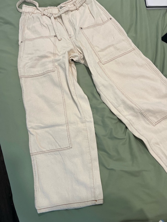 Primark Cream Wide Leg Trousers - photo 2