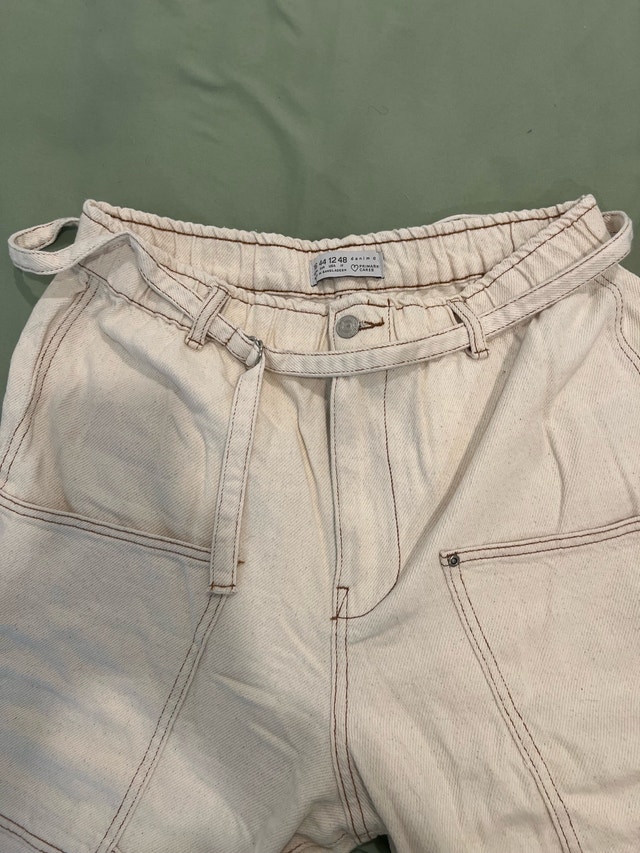 Primark Cream Wide Leg Trousers - photo 3