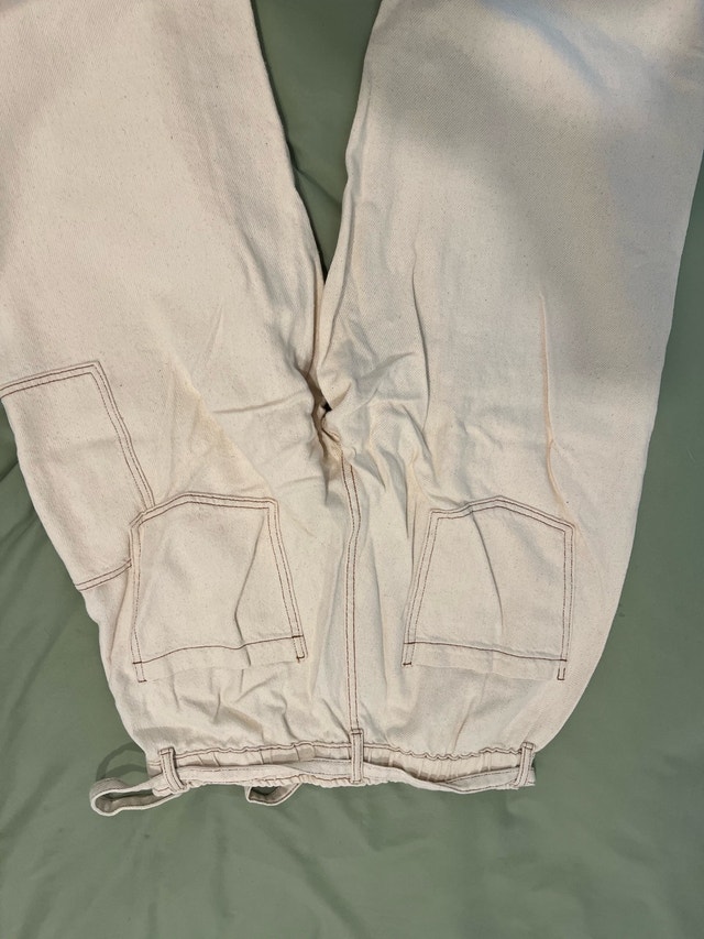 Primark Cream Wide Leg Trousers - photo 5
