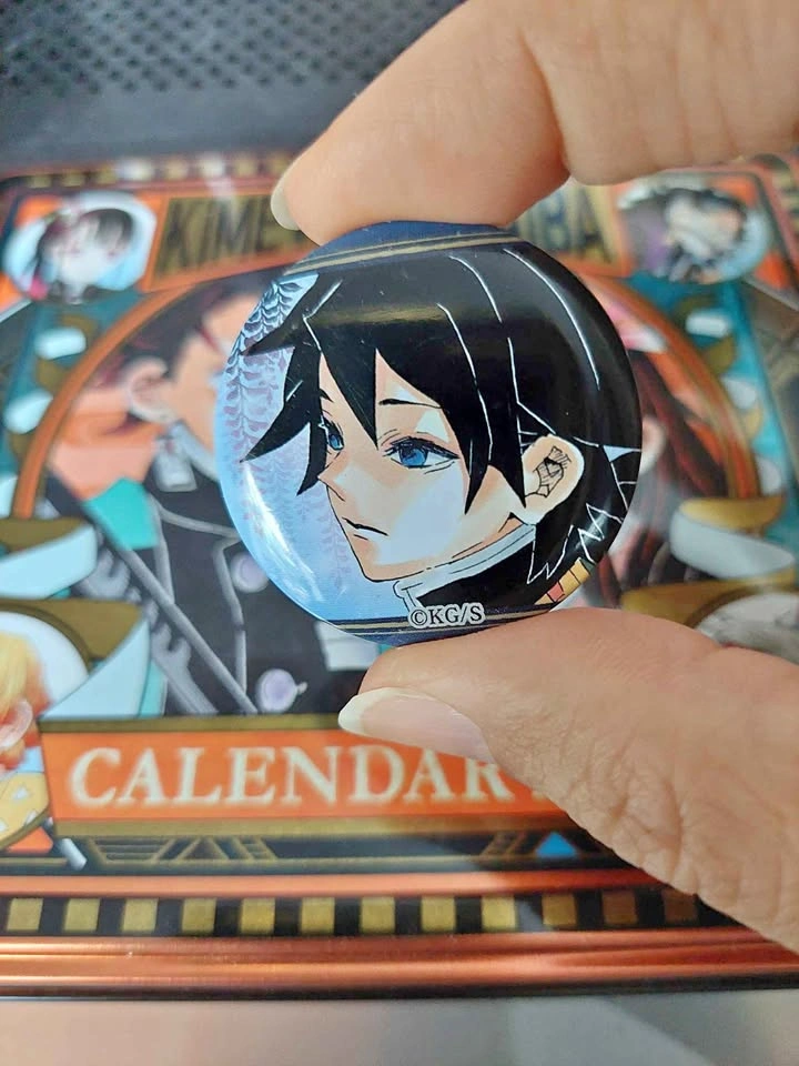 🏈 Demon Slayer - Manga Giyu Tomioka Pin Badge