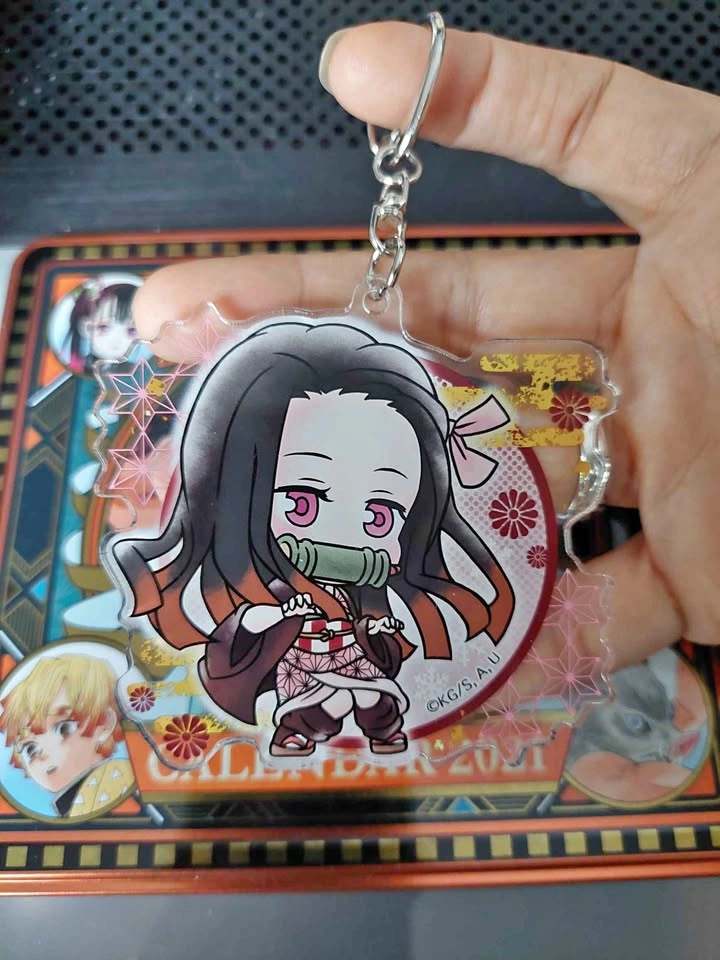 🏈 Demon Slayer - Big Nezuko Kamado Acrylic Keychain