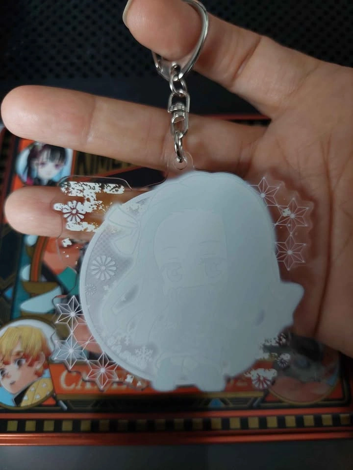 🏈 Demon Slayer - Big Nezuko Kamado Acrylic Keychain - photo 2