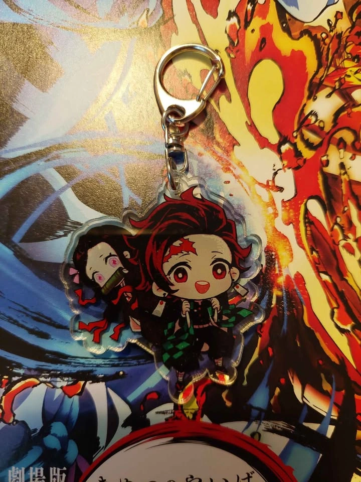 Demon Slayer - Tanjiro and Nezuko Acrylic Keychain - photo 2