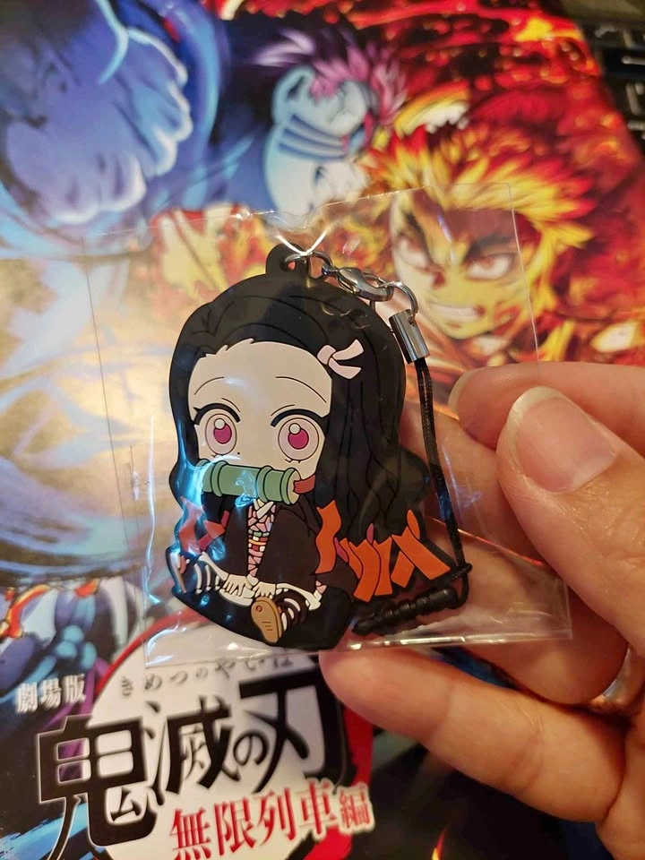 Demon Slayer - Nezuko Kamado Rubber Keychain