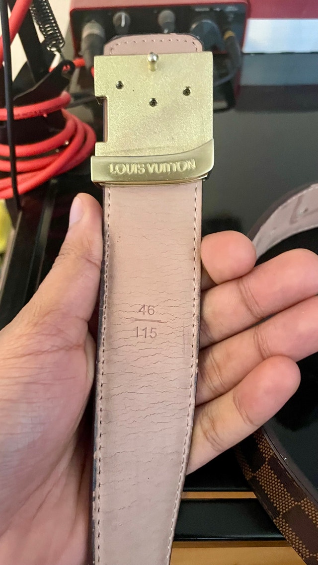 Louis Vuitton Damier Ebene LV Belt - photo 2
