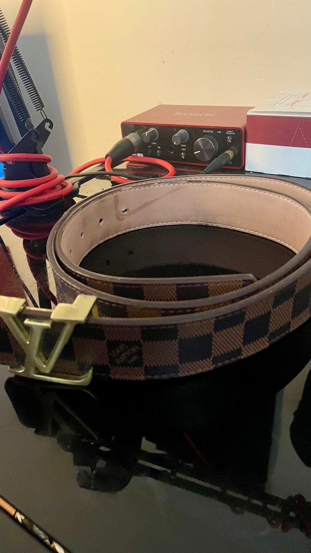 Louis Vuitton Damier Ebene LV Belt - photo 4