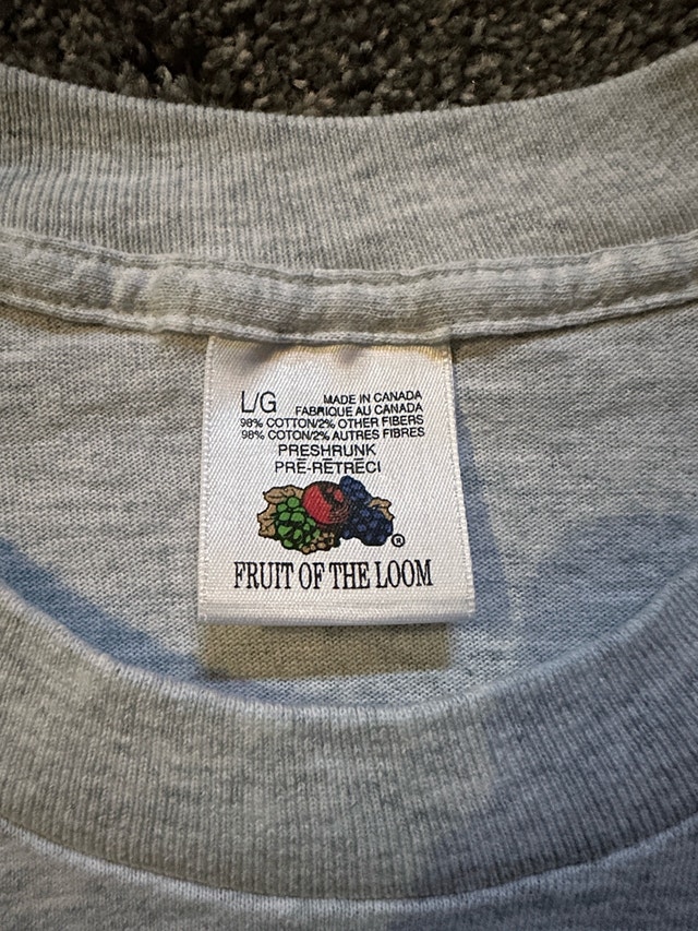 vintage single stitch 1994 CFB Namao T shirt size L - photo 3