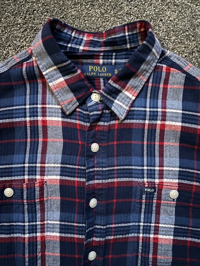 Polo Ralph Lauren Button Up Shirt Size XL (Fits Like L) - photo 3