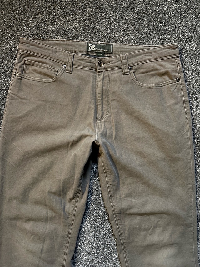 bc clothing insulated lined pants size 34x32 - photo 2