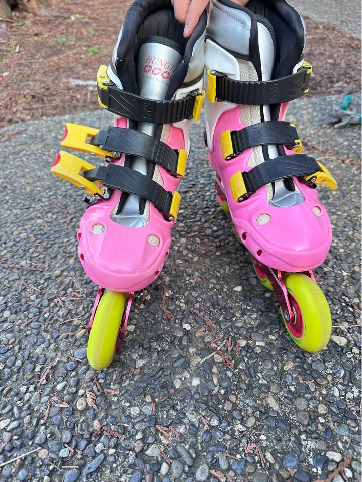 Inline Skates Interchangeable to Ice Skates for Kids - photo 2