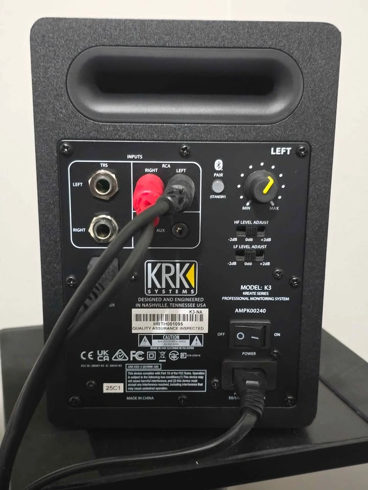 KRK Kreate 3 Studio Monitors (Pair w/ Original Box) - Like New - photo 3