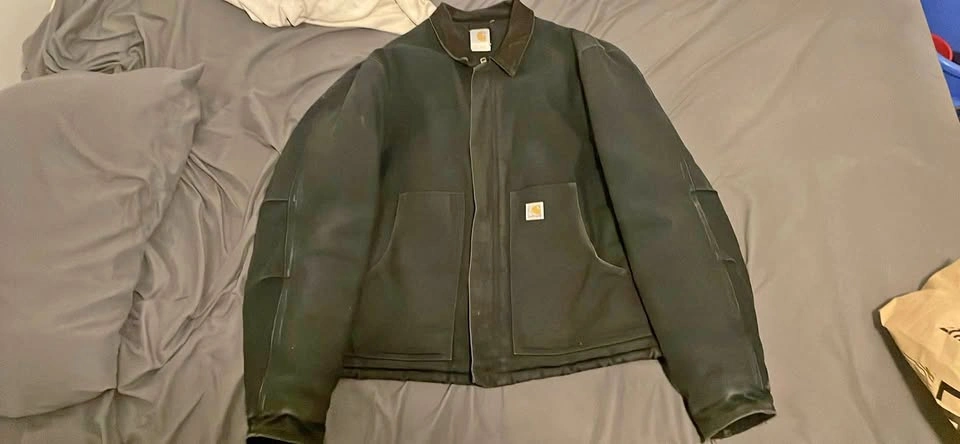 classic vintage Carhartt J02 traditional arctic jacket 46 Tall