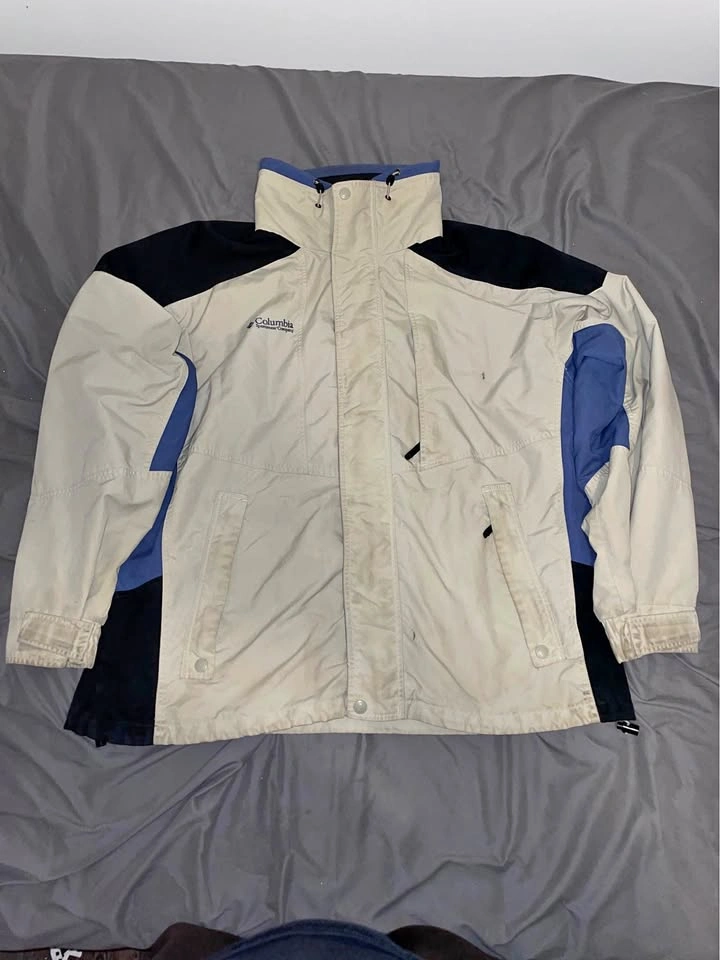 vintage Columbia Sportswear Core Interchange technical ski jacke
