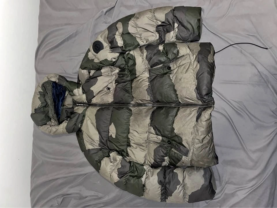 G-Star RAW camo puffer jacket