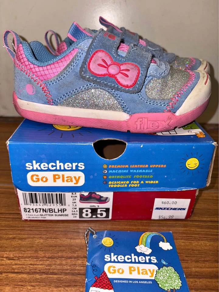 Sketchers Toddler Size 8.5. Hello Kitty Theme