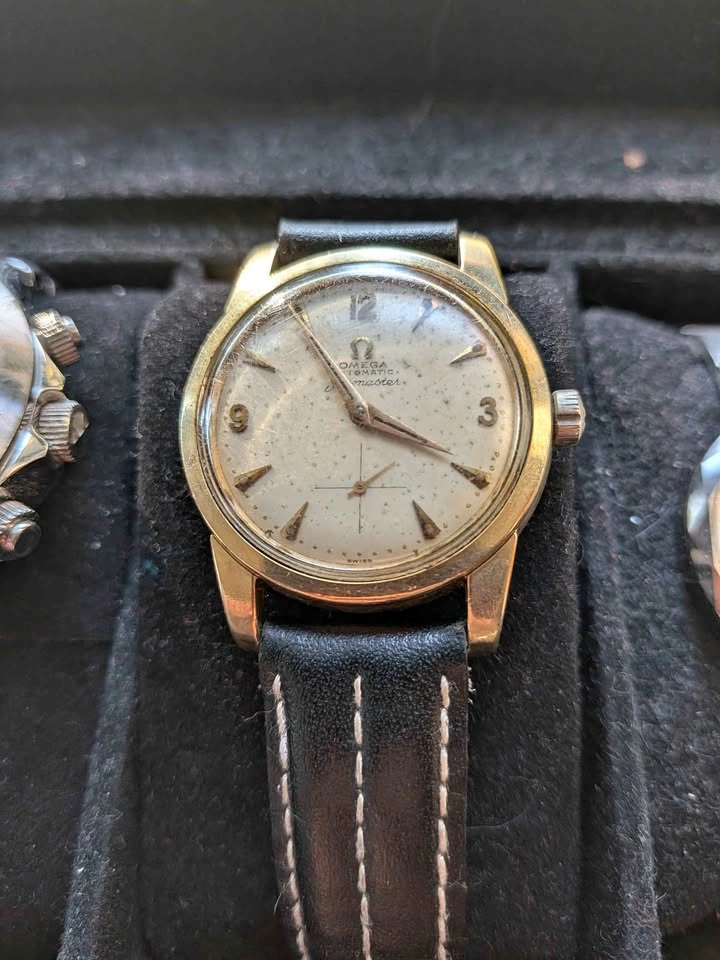 Omega Seamaster 1952 Vintage Ref 2576 Honeycomb Dial