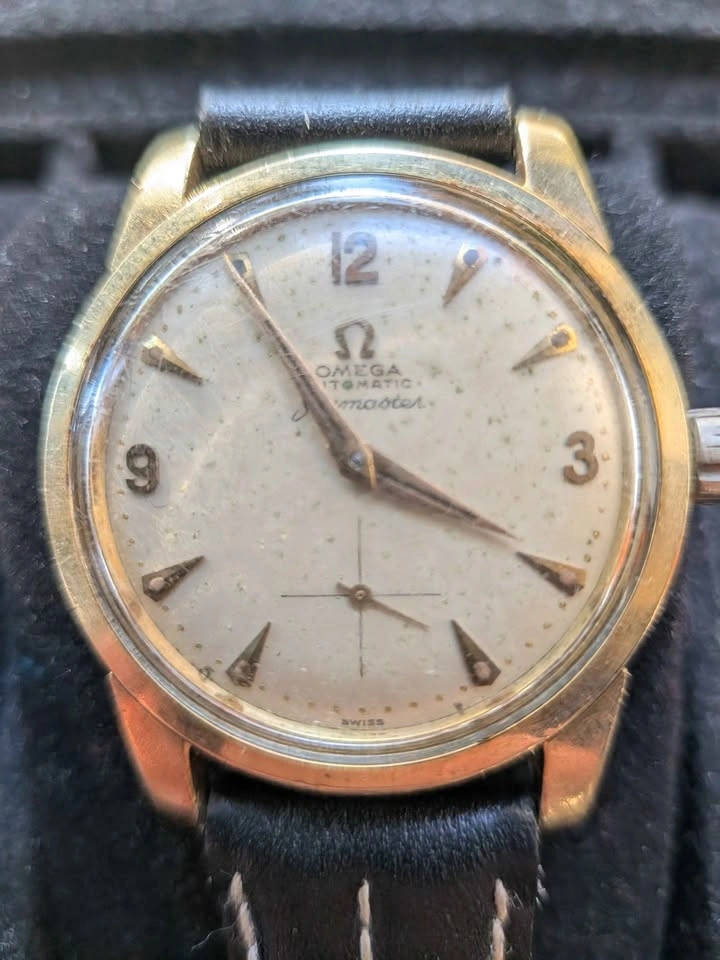 Omega Seamaster 1952 Vintage Ref 2576 Honeycomb Dial - photo 2