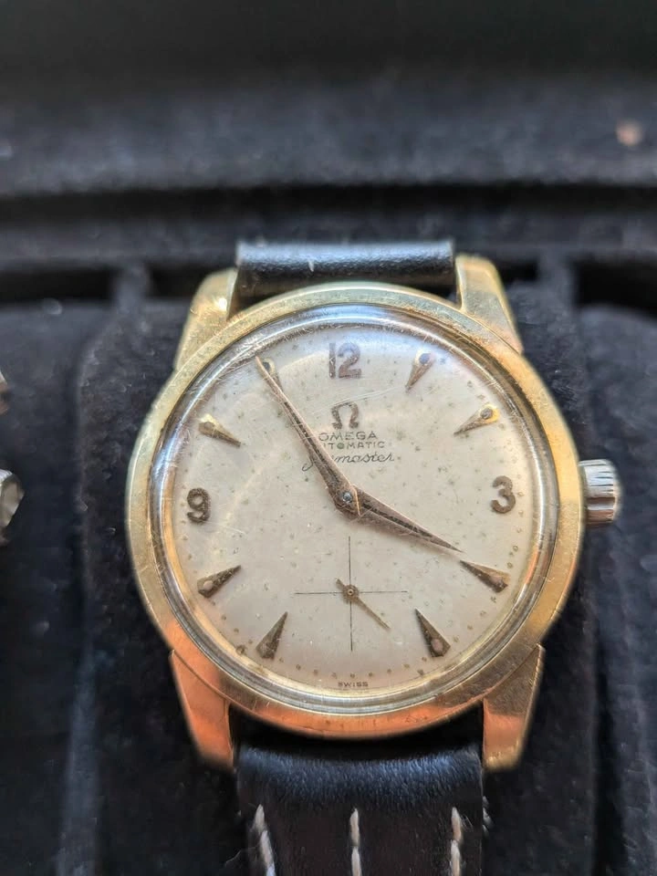 Omega Seamaster 1952 Vintage Ref 2576 Honeycomb Dial - photo 3