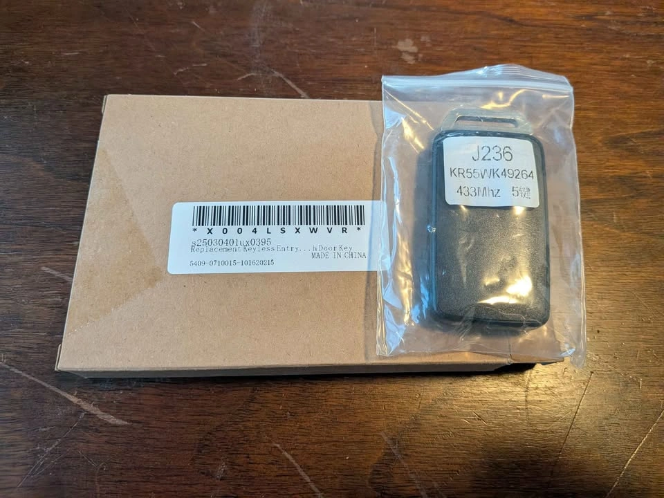 Volvo 5-Button Smart Key Fob Replacement | 433MHz | KR55WK49264 - photo 2