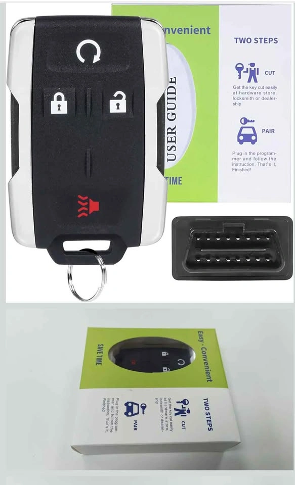 Brand New DIY Keyless Entry Remote Fob + OBD2 Programmer Kit - photo 2