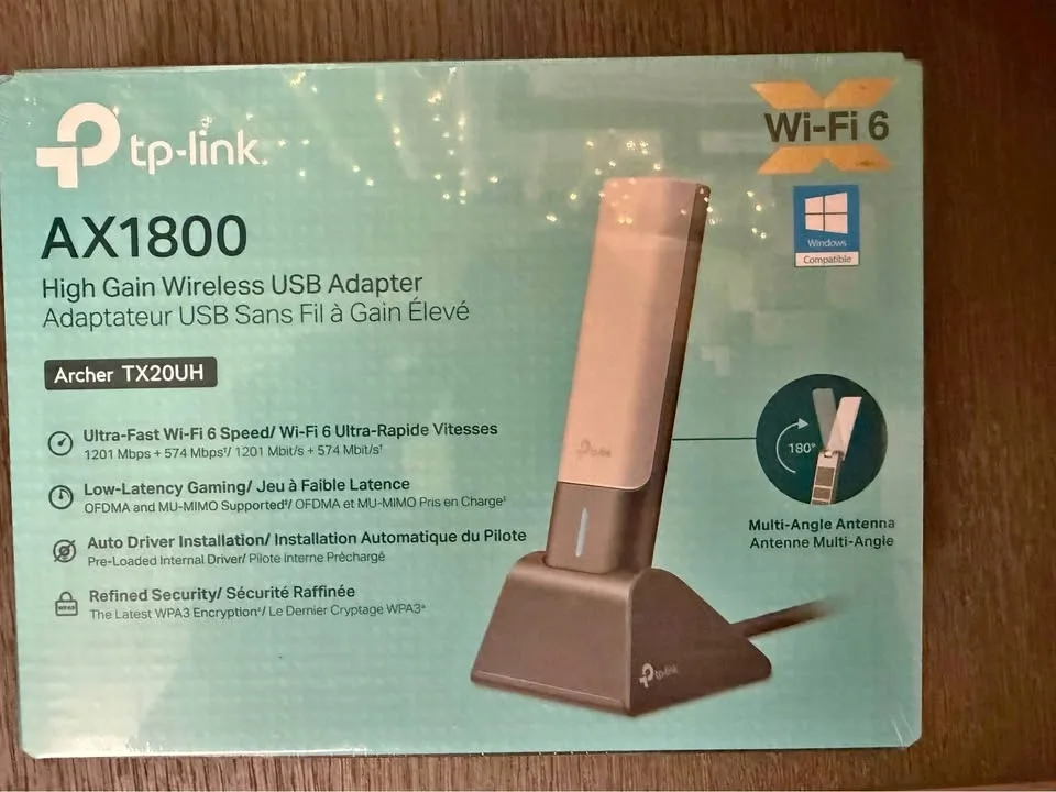 TP-Link AX1800 High Gain Wireless USB adapter Wifi Dongle