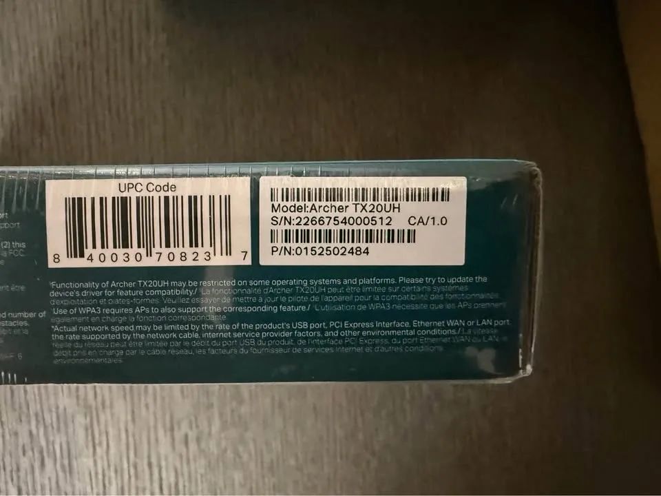 TP-Link AX1800 High Gain Wireless USB adapter Wifi Dongle - photo 3