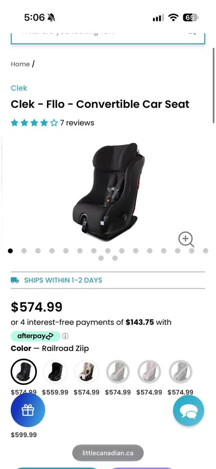 Brand New - Clek Flow Convertible Car Seat - photo 5