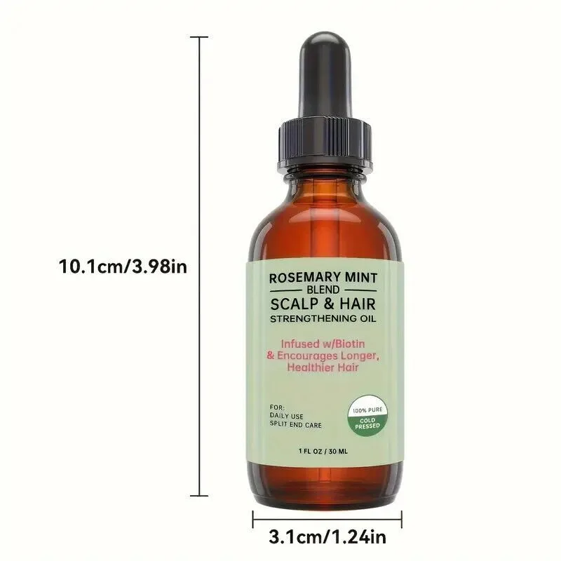 Rosemary Oil 100% Pure for Hair Growth 🧡 Buy 3, get 1 free! image indicator(5)