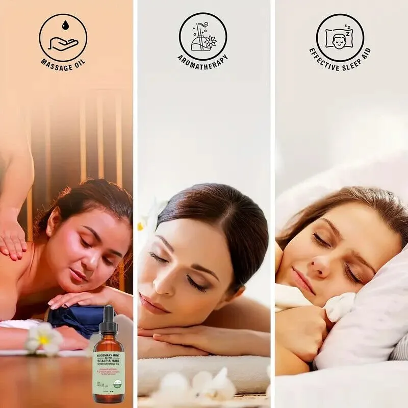 Rosemary Oil 100% Pure for Hair Growth 🧡 Buy 3, get 1 free! image indicator(7)