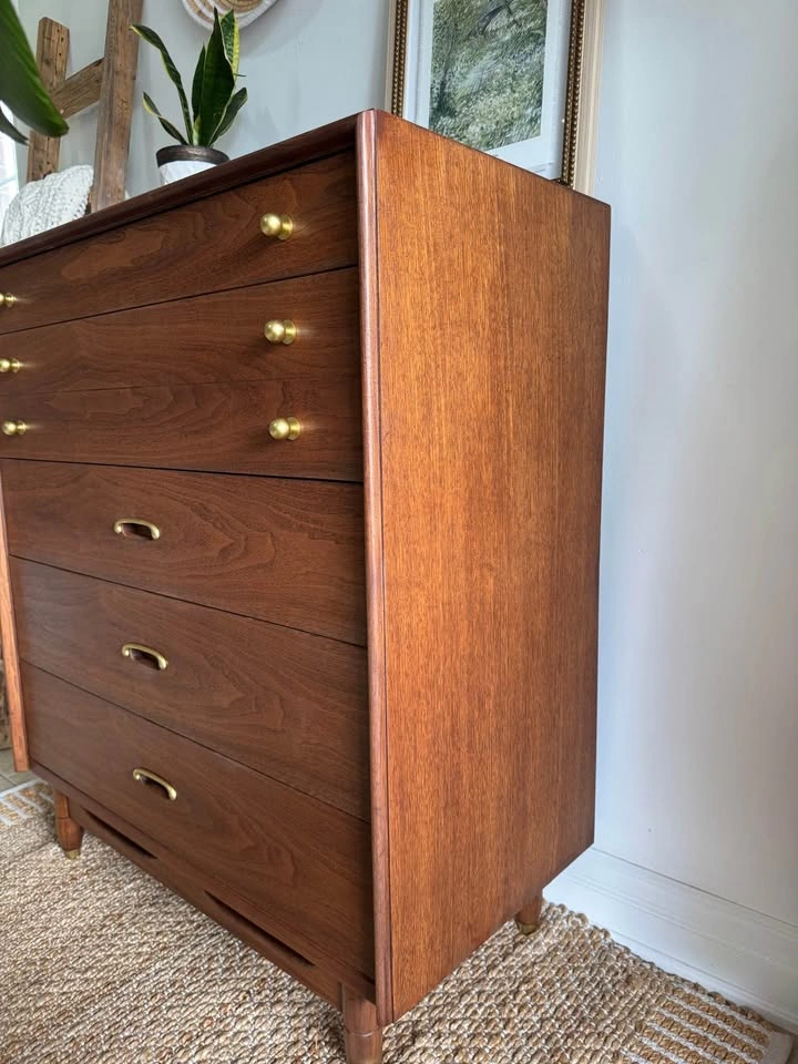 MCM 5-Drawer Peppler’s Dresser – Fully Restored - photo 4