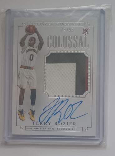 2015 Panini National Treasures Terry Rozier Auto /99