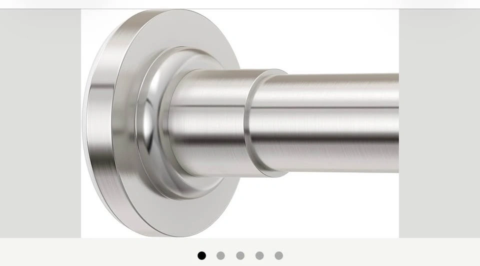 Shower curtain rod - Chrome - photo 2