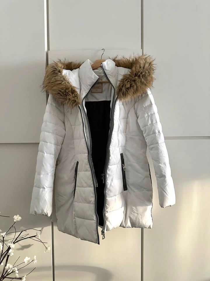 Point Zero White Winter Puffer Jacket – Women Size L - photo 3