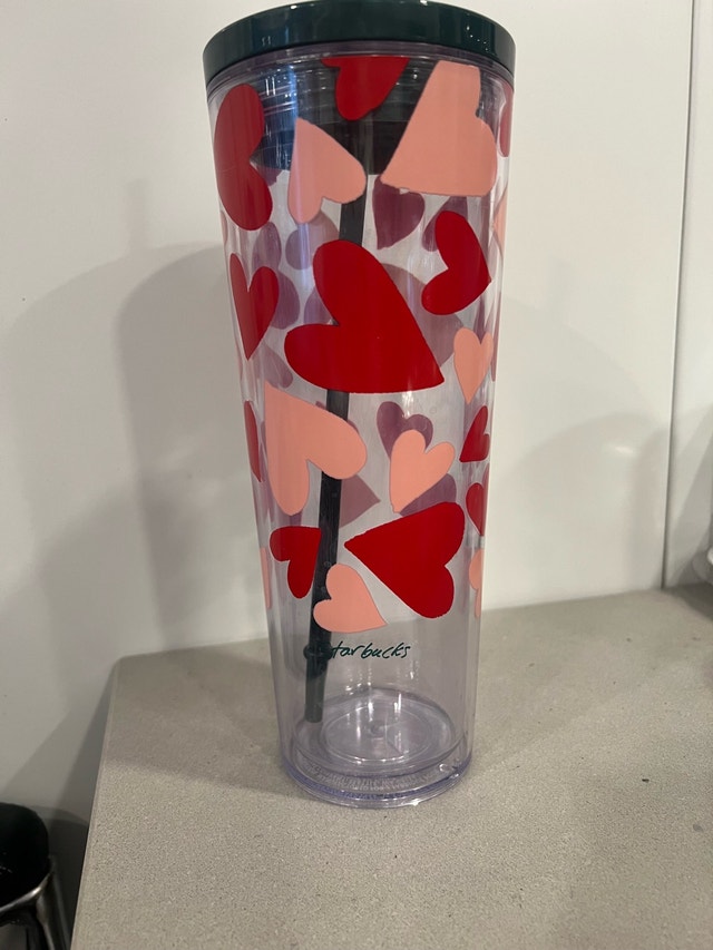 Starbucks Hearts Tumbler