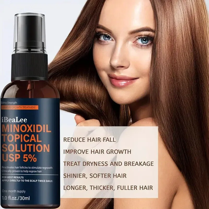 5 % Minoxidil Hair Growth Spray CLINICALLY PROVEN 🧡Buy3,G1free!! image indicator(3)
