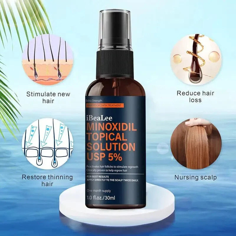 5 % Minoxidil Hair Growth Spray CLINICALLY PROVEN 🧡Buy3,G1free!! image indicator(6)