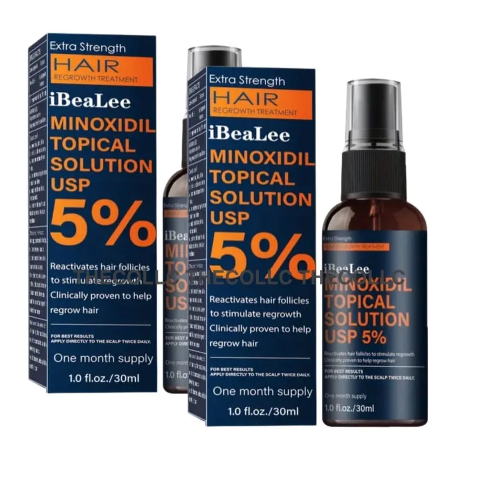 5 % Minoxidil Hair Growth Spray CLINICALLY PROVEN 🧡Buy3,G1free!! image indicator(9)