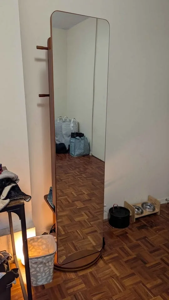 AOSOM Full-Length Mirror with Jewelry Cabinet - photo 2