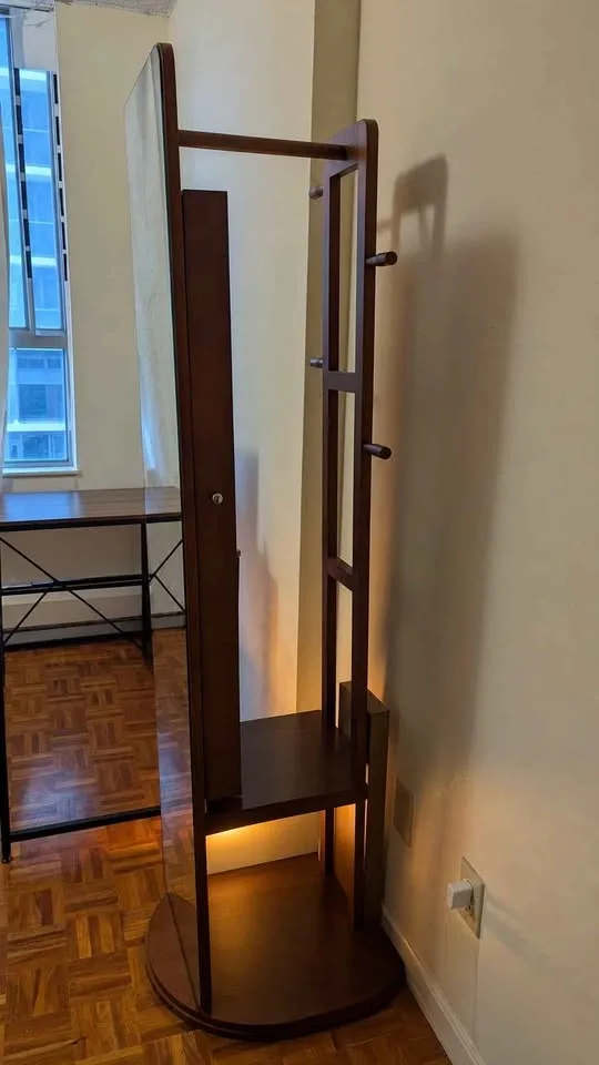 AOSOM Full-Length Mirror with Jewelry Cabinet - photo 3