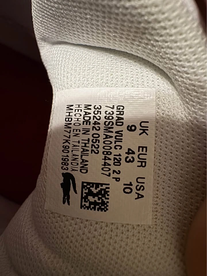 Lacoste sneakers size 10 - photo 2