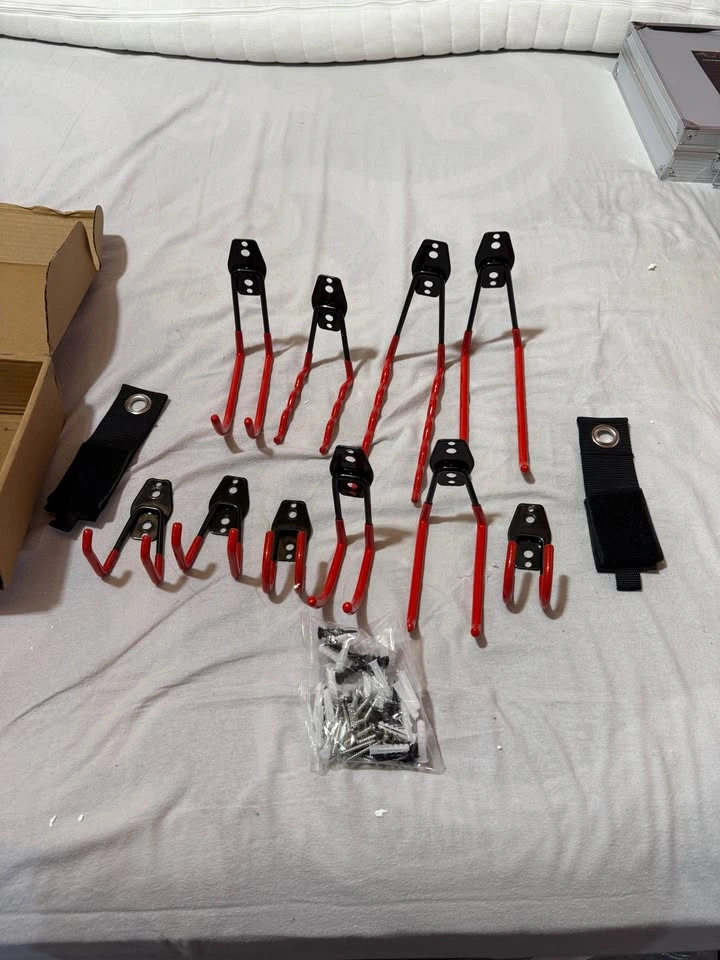 14PC Heavy Duty Garage Wall Hooks and Tool Hangers - photo 2