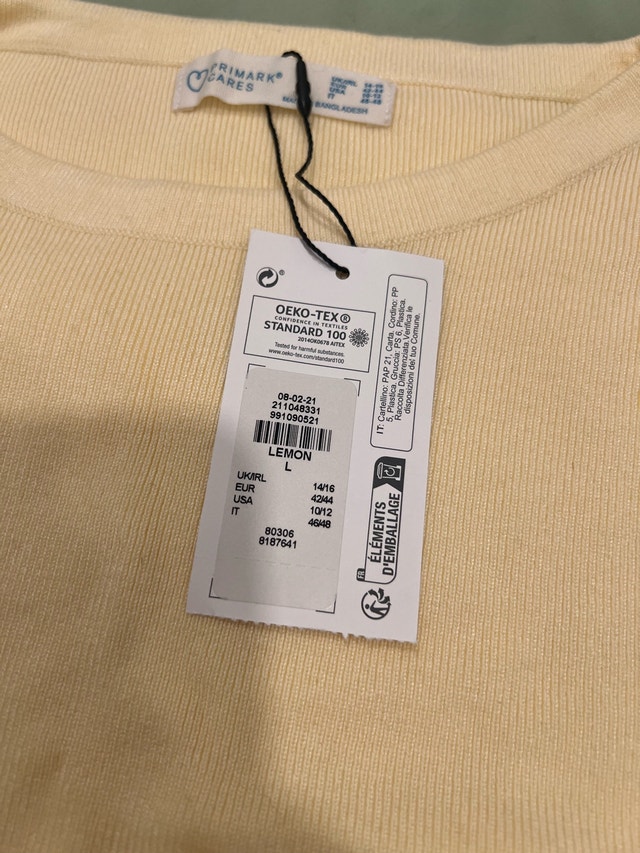 Primark Lemon Tank Top - photo 3