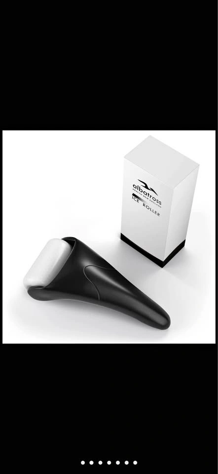 Ice Roller for Face & Eye, Face Roller, Skin Care (New black)