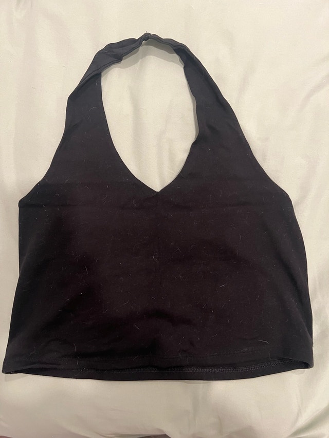 Black Halter Top - photo 2