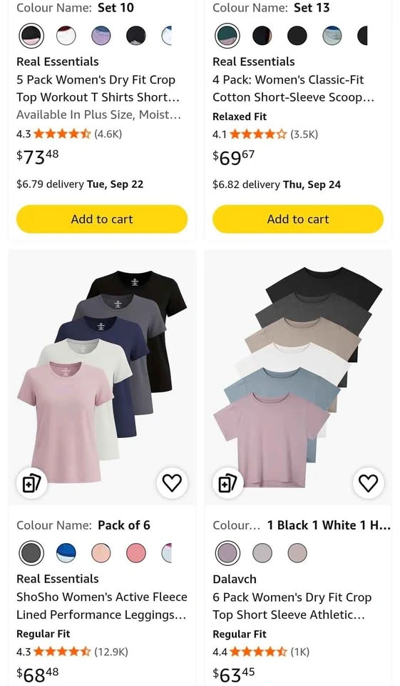 Women T Shirts/ real essentials - photo 2