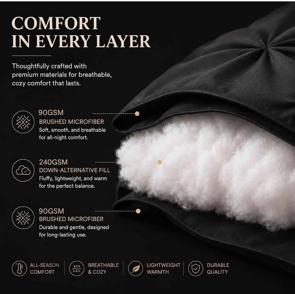 Queen comforter set / sheet - photo 3